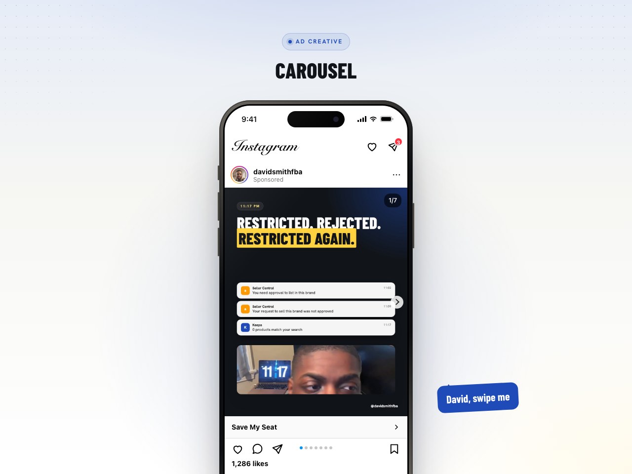Carousel preview