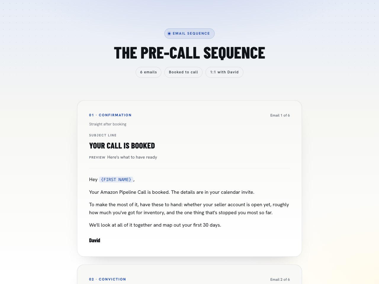 Pre-call preview